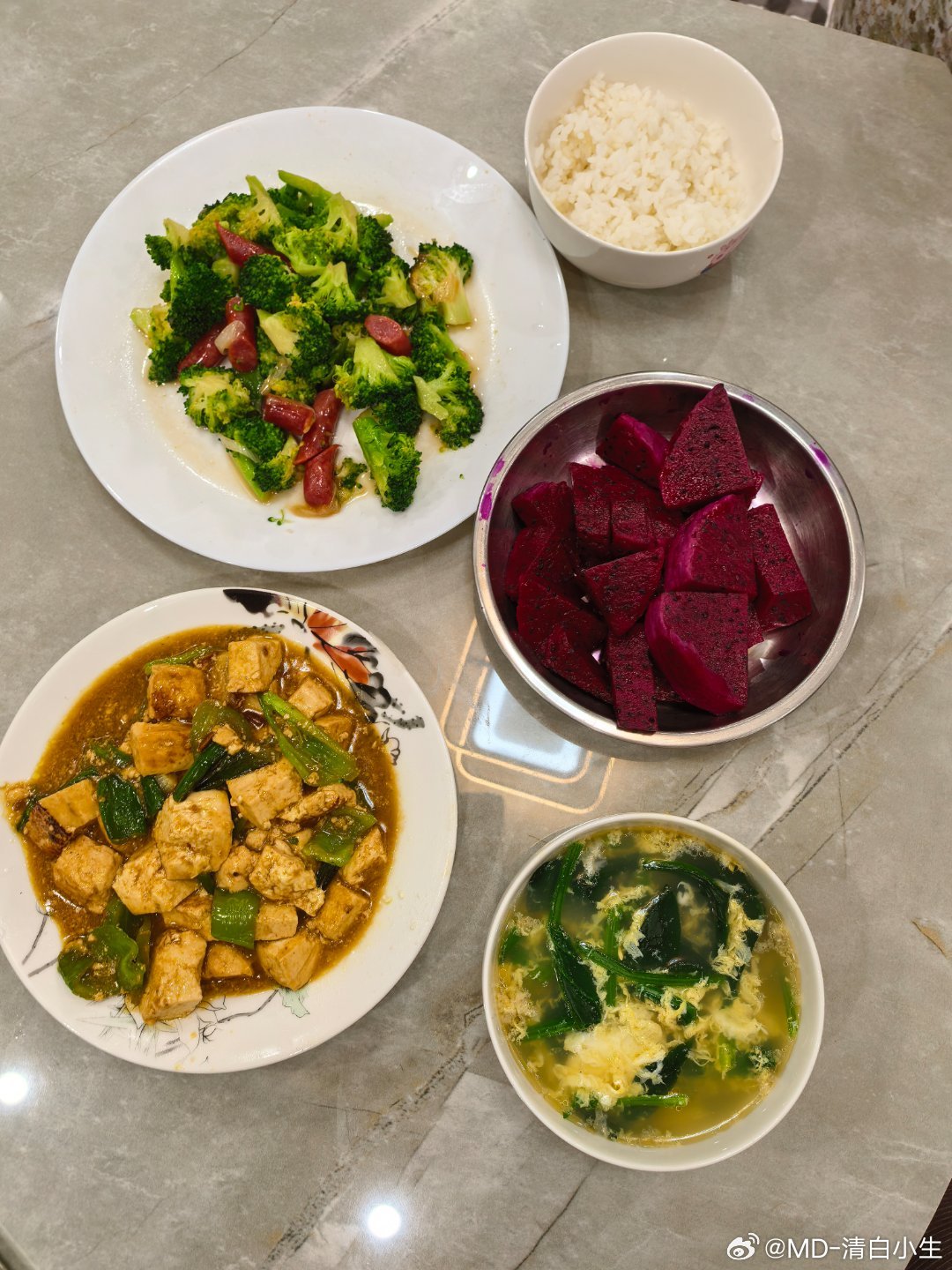 过完年了，吃点素素的