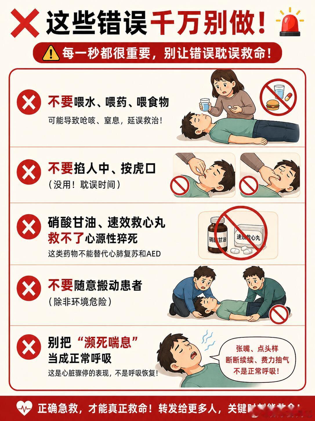 心源性猝死急救🔥普通人也能学会！心源性猝死发作快、但只要做对急救，生存率会大幅