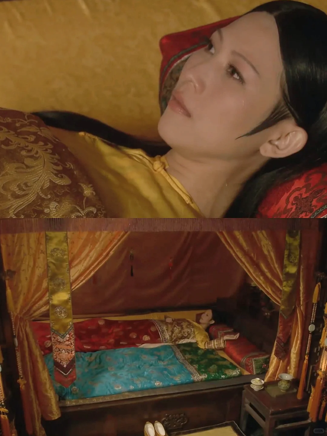 这么小的床，皇后一个人睡不是更舒服吗？