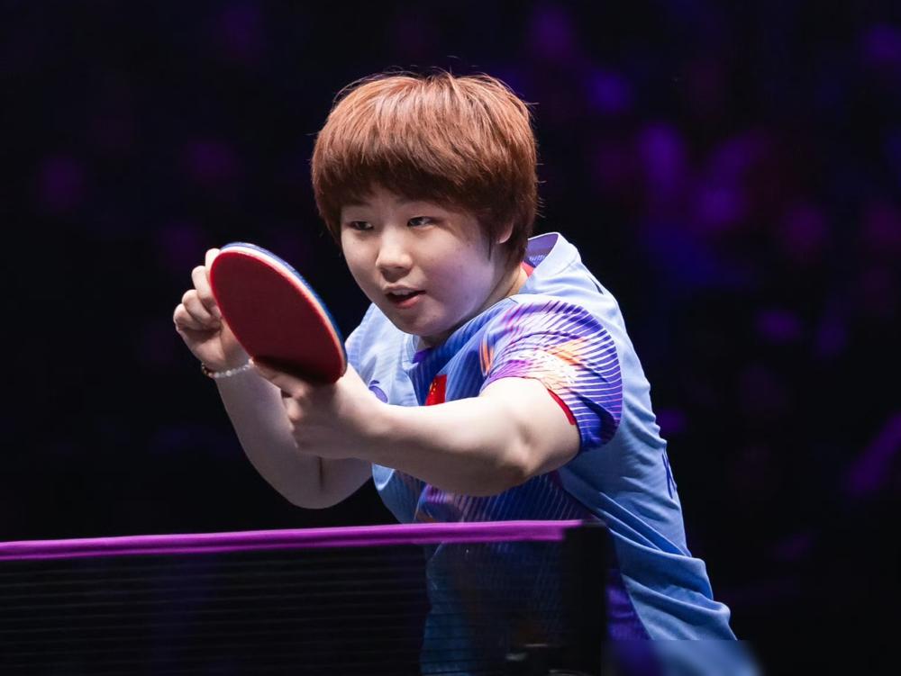 2-8逆转孙颖莎，连斩王艺迪，蒯曼居然栽在17岁张本美和手里？
你想想，首局被