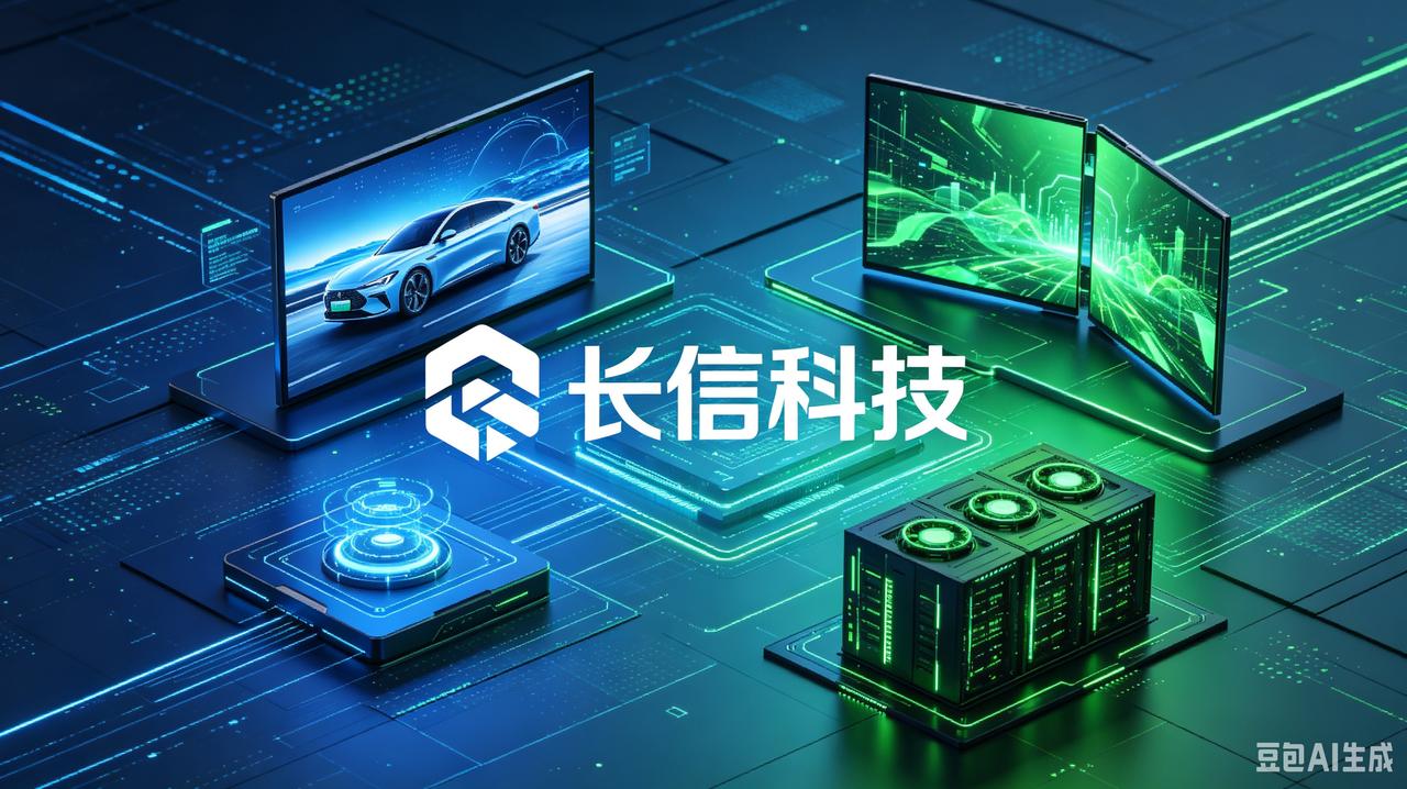 30亿砸向算力！长信科技三重逻辑爆发，车载+UTG+绿电算力齐发力与：
    