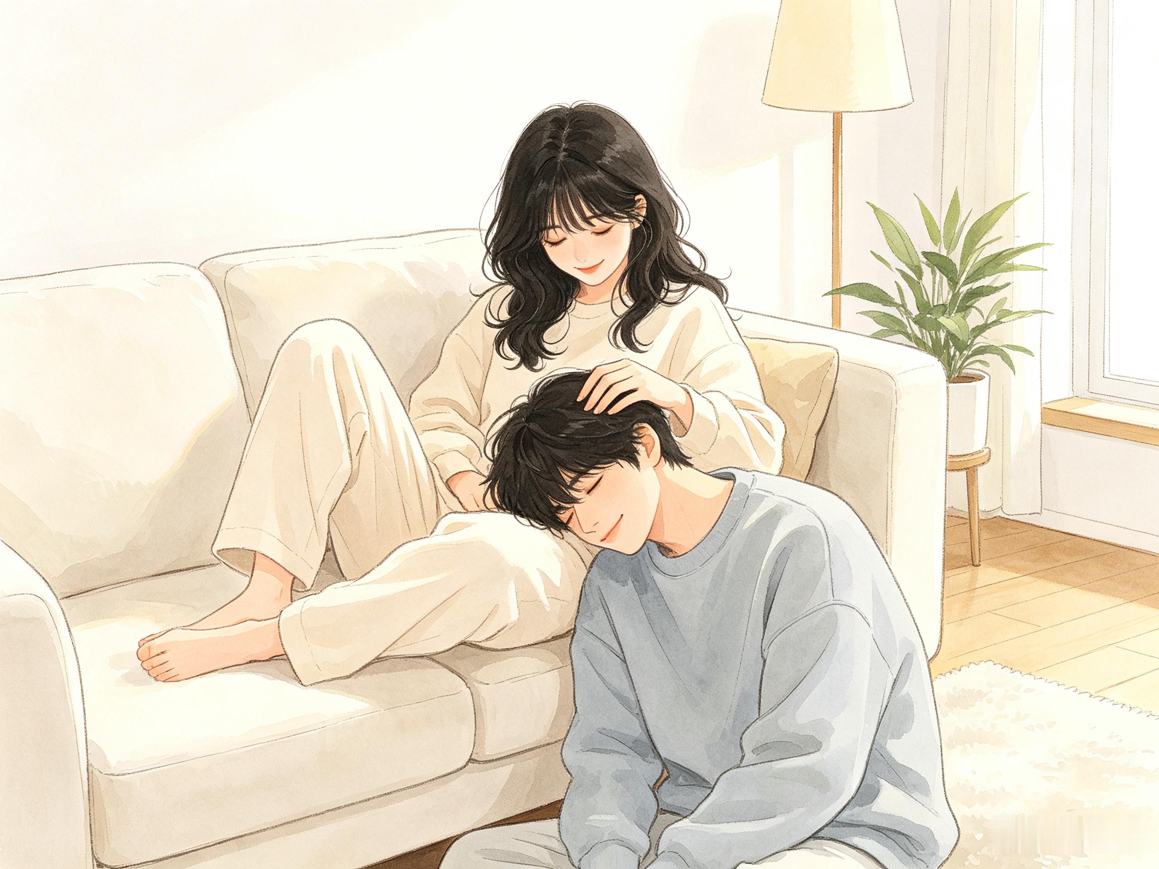 从没想过，会如此喜欢一个人。看不见他的时候在想他，看见他的时候依然在想他。抱着他