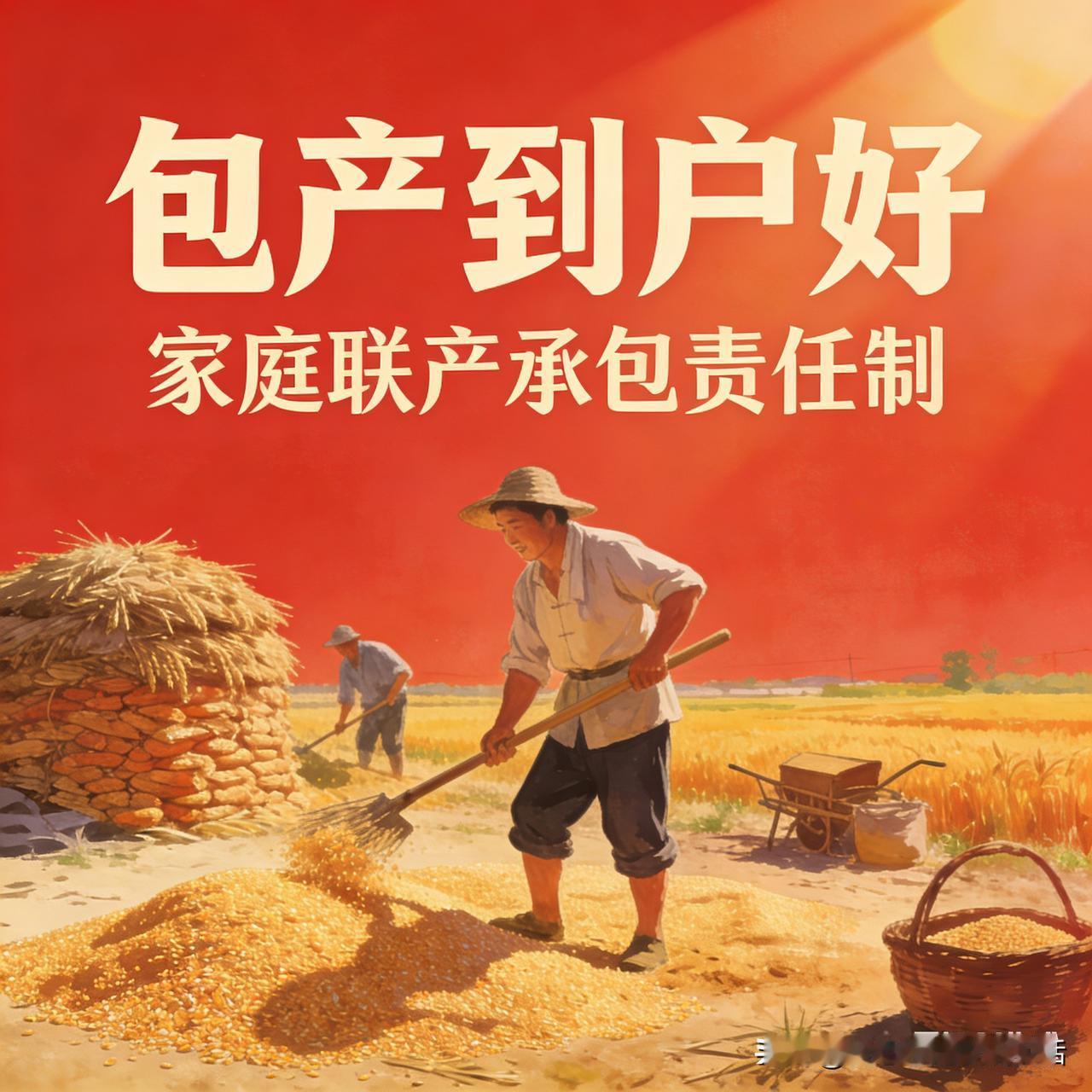 有人说：包产到户让农民变得自私自利、只顾自家不顾别人。这种说法太片面了，根本不符