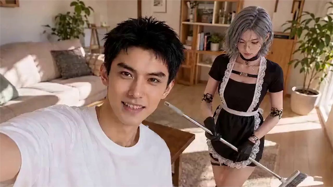 男生展示自己的机器人伴侣，未来不会有人结婚了… (1)