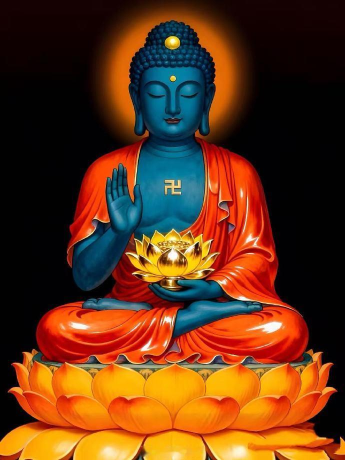转发好运！见佛祈福，安然度日尘世匆匆，随缘而行。诚心祈愿，岁岁安稳无忧。愿病痛远