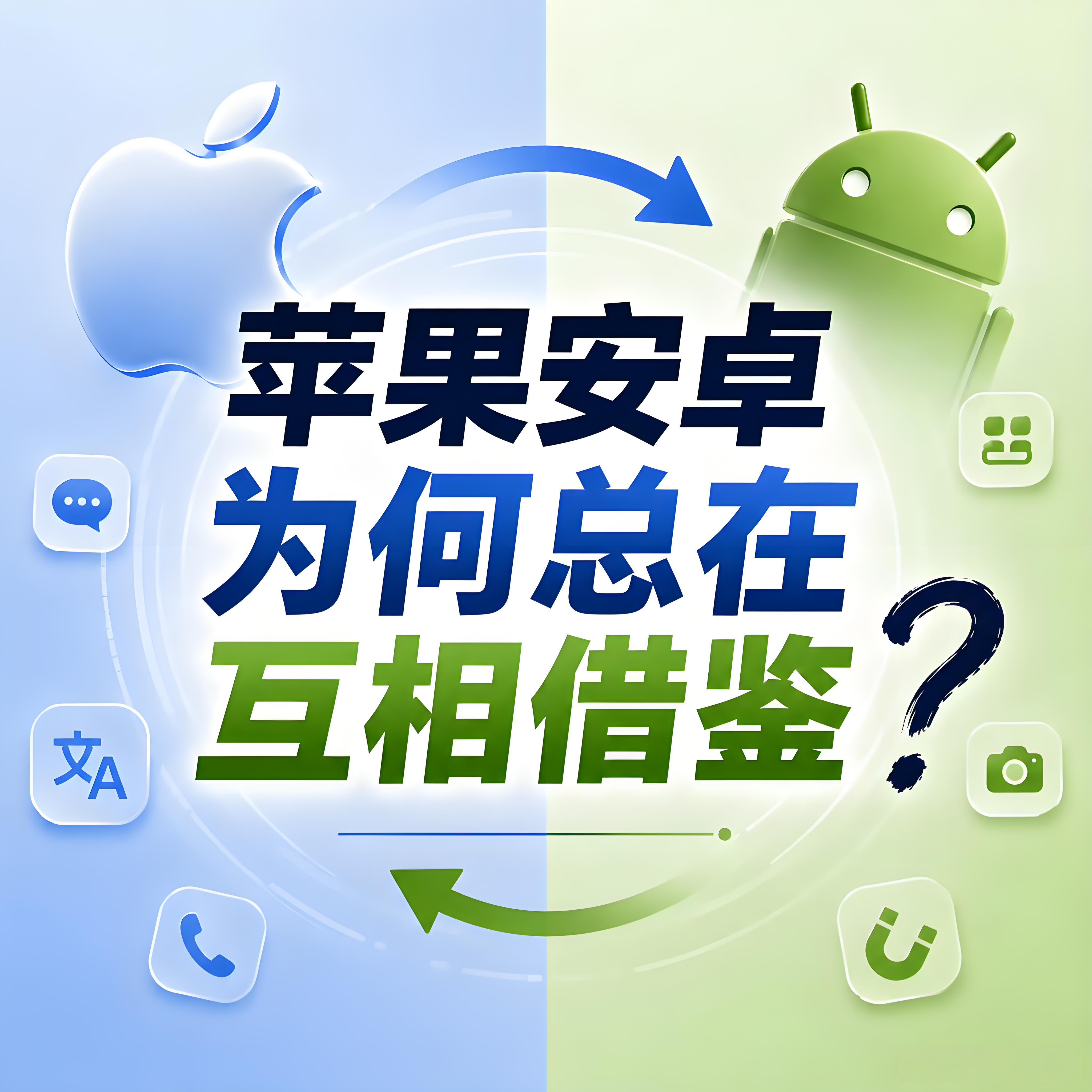 iOS27升级苹果安卓为何总在互相借鉴WWDC26全新升级的iOS27亮相后，两