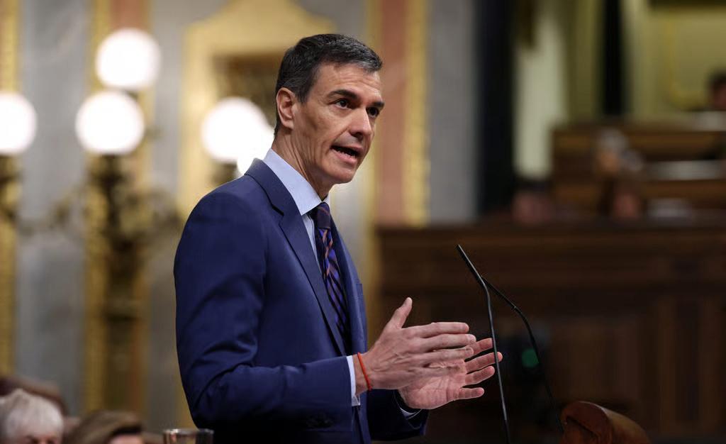 近日西班牙首相桑切斯回应一封美国五角大楼泄露邮件。邮件里曾暗示，西班牙可能因为在