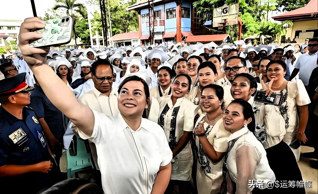 万万没想到，萨拉出手快如闪电。

前两日，菲律宾副总统萨拉的团队出手，数十名律师