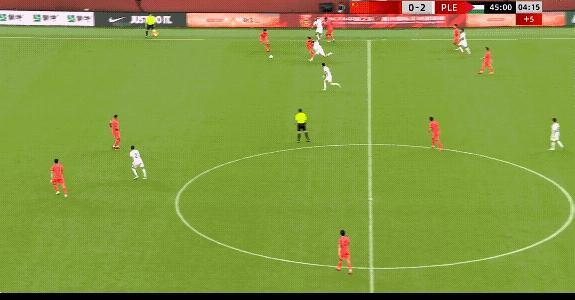 上半场伤停补时最后一分钟巴勒斯坦再进一球，半场3：0领先中国男足，现在大家应该清