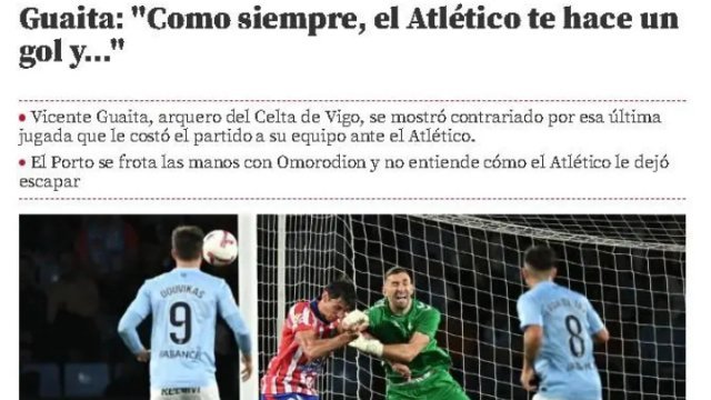 西甲第7轮，马竞1-0绝杀塞尔塔，比赛第90分钟阿尔瓦雷斯替补登场帮助马竞1-0