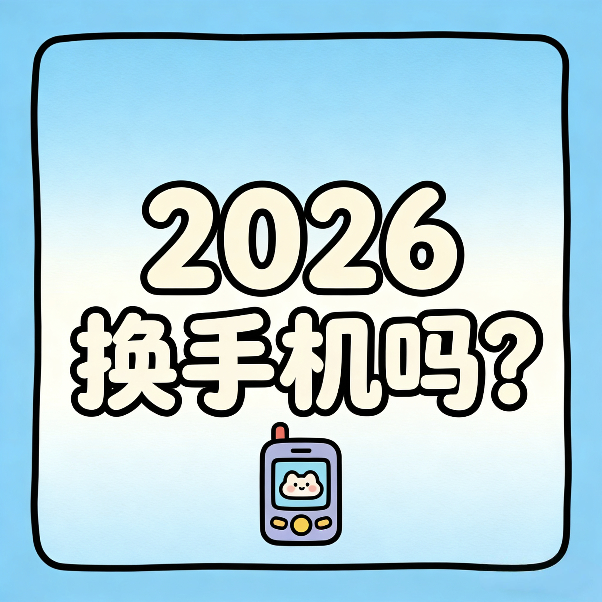 每周一提问时间到2026年有换手机计划吗？(留下你的答案，周六揪5个铁粉发红包，