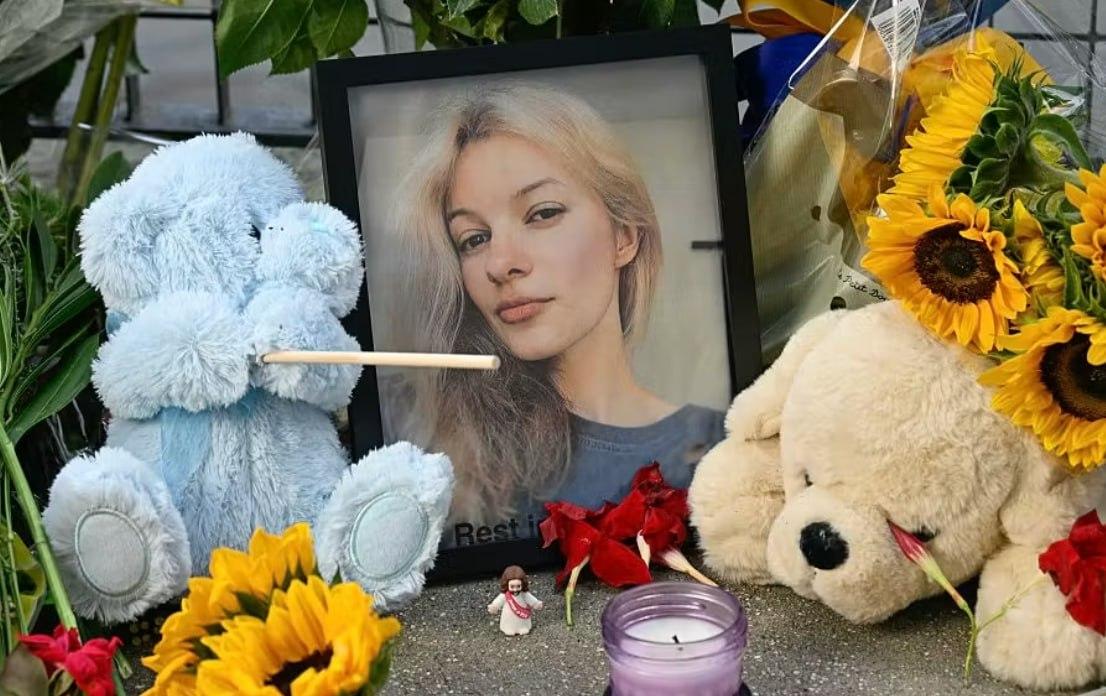 美国《每日电讯报》消息，涉嫌杀害乌克兰女子伊琳娜·扎鲁茨卡娅的嫌疑人，被认定不具