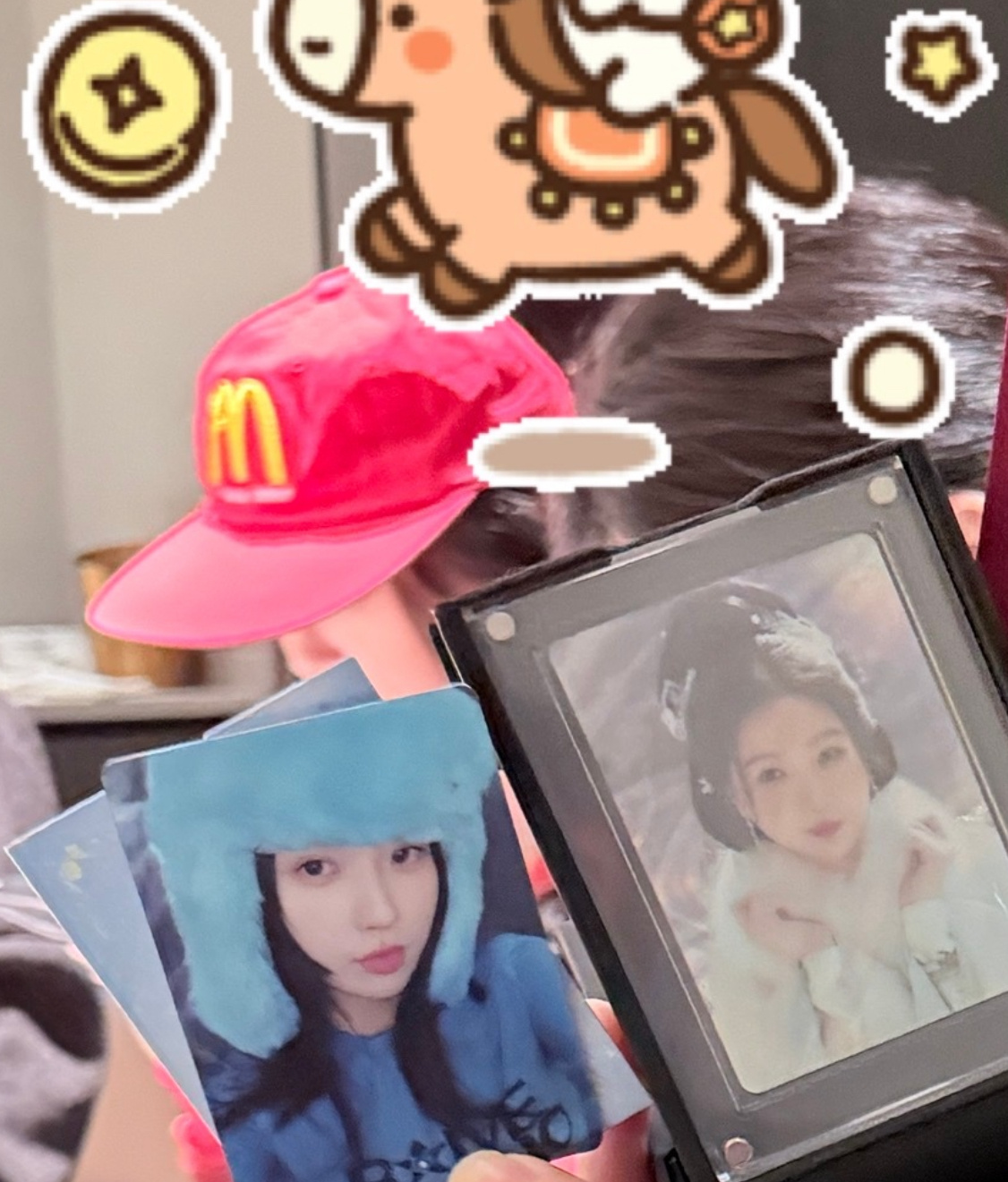 此图有虞书欣有Esther有云初主母三个都好萌