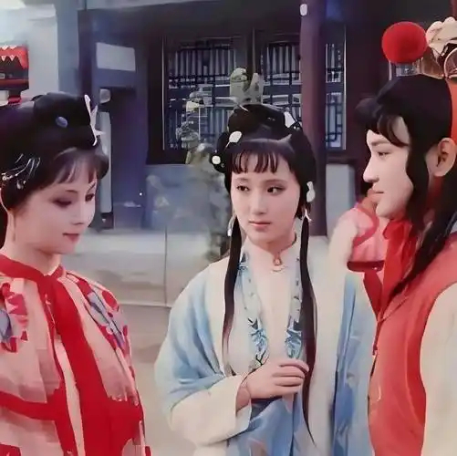 这个太极图就是钗黛玉。宝玉分化出宝钗和黛玉，他们三个的名字就说得很直白了，宝钗的
