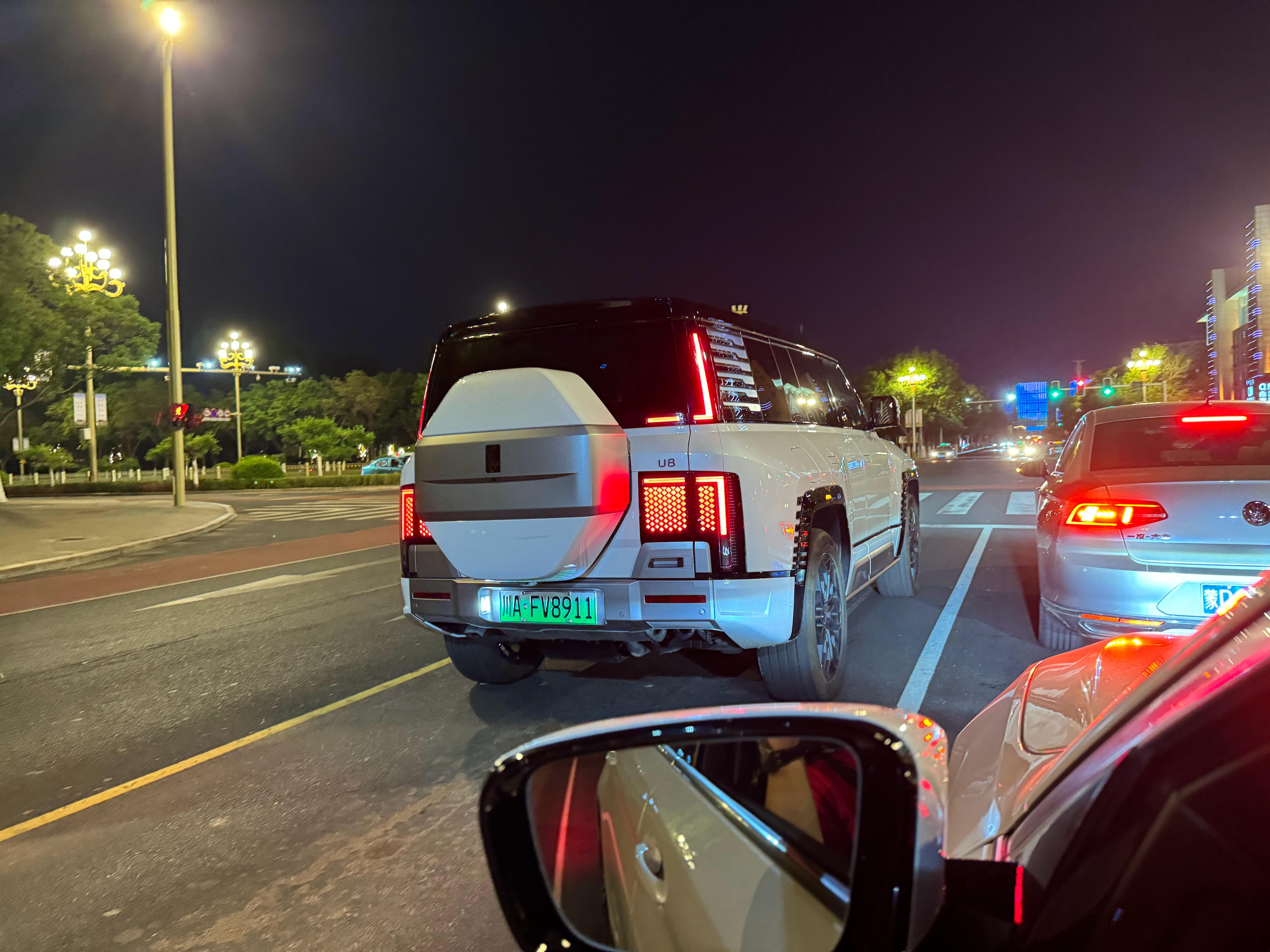 昨天第一次在赤峰看见U8  ​​​