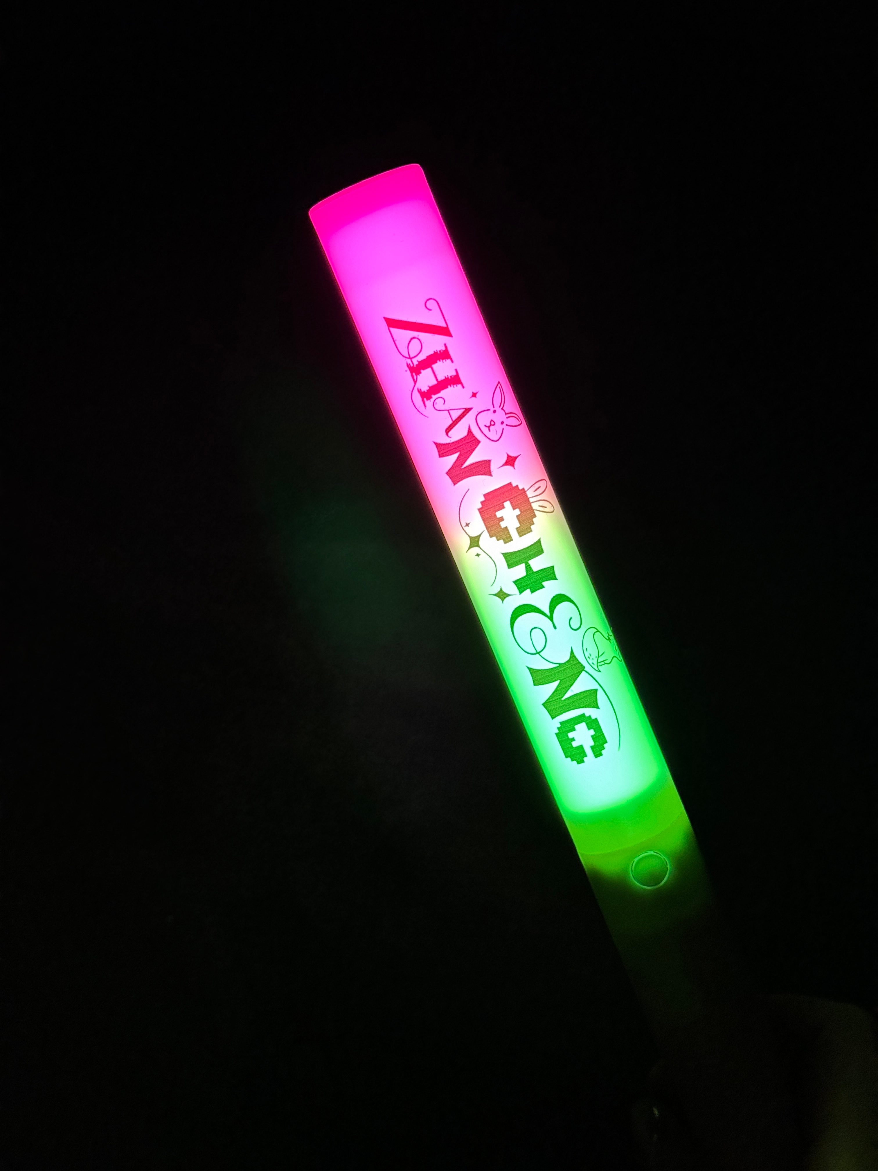 就这样看着我还没在线下用过的粉绿魔改棒无言以说[音乐] 