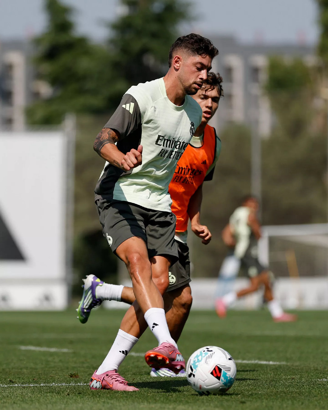2025.8.15今日，球队备战西甲联赛（组图2）皇马训练halamadrid 