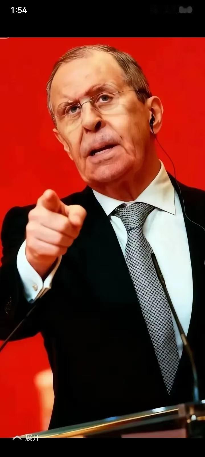 俄罗斯外长拉夫罗夫撂下最狠话：中东必须立即停火，坐下来谈成一个双方都能接受的协议