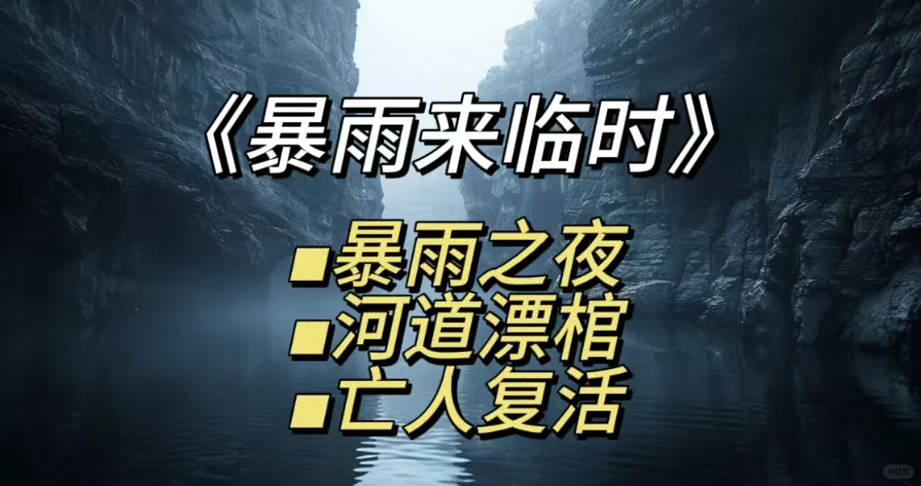 刑侦悬疑❗暴雨夜⛈️海难事故亡人神秘复活