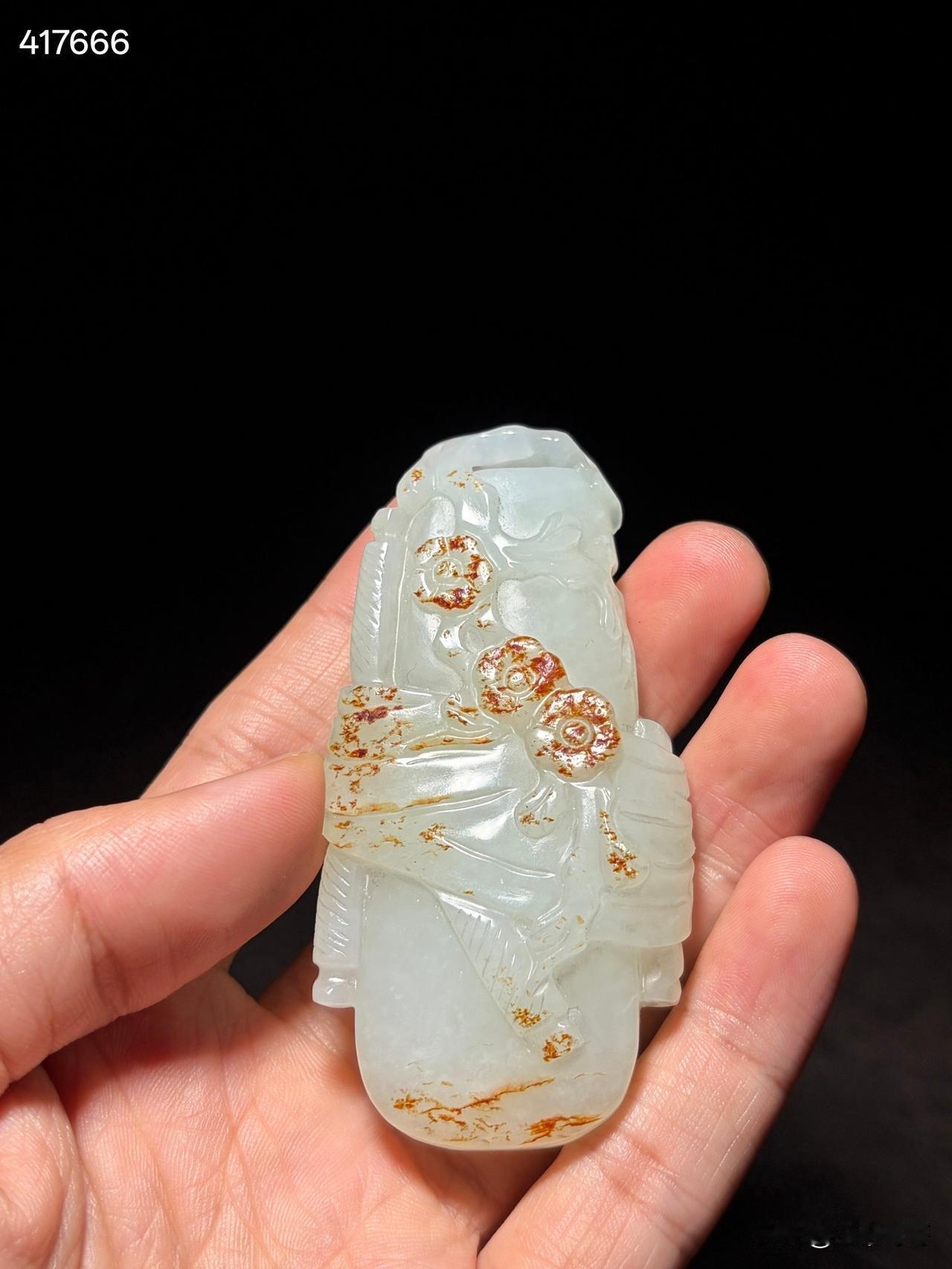 清和田玉琴棋书画雕件
尺寸7.9×4×2厘米