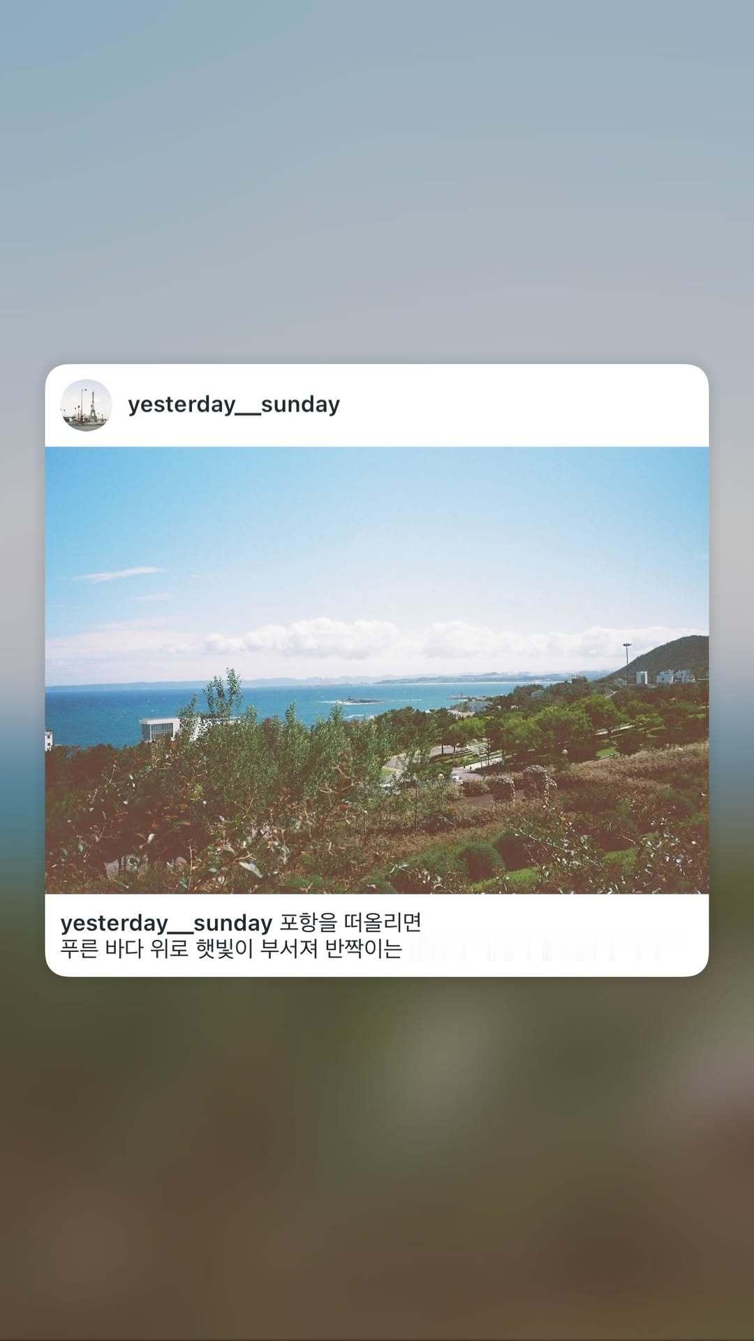 “CB百蓝_。251224金钟云 ins story更新： 