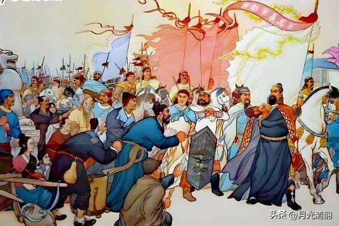 唐乾符二年，浙西裨将王郢作乱，石鉴镇将董昌募乡兵讨贼，见钱镠骁勇，表其为偏将。天