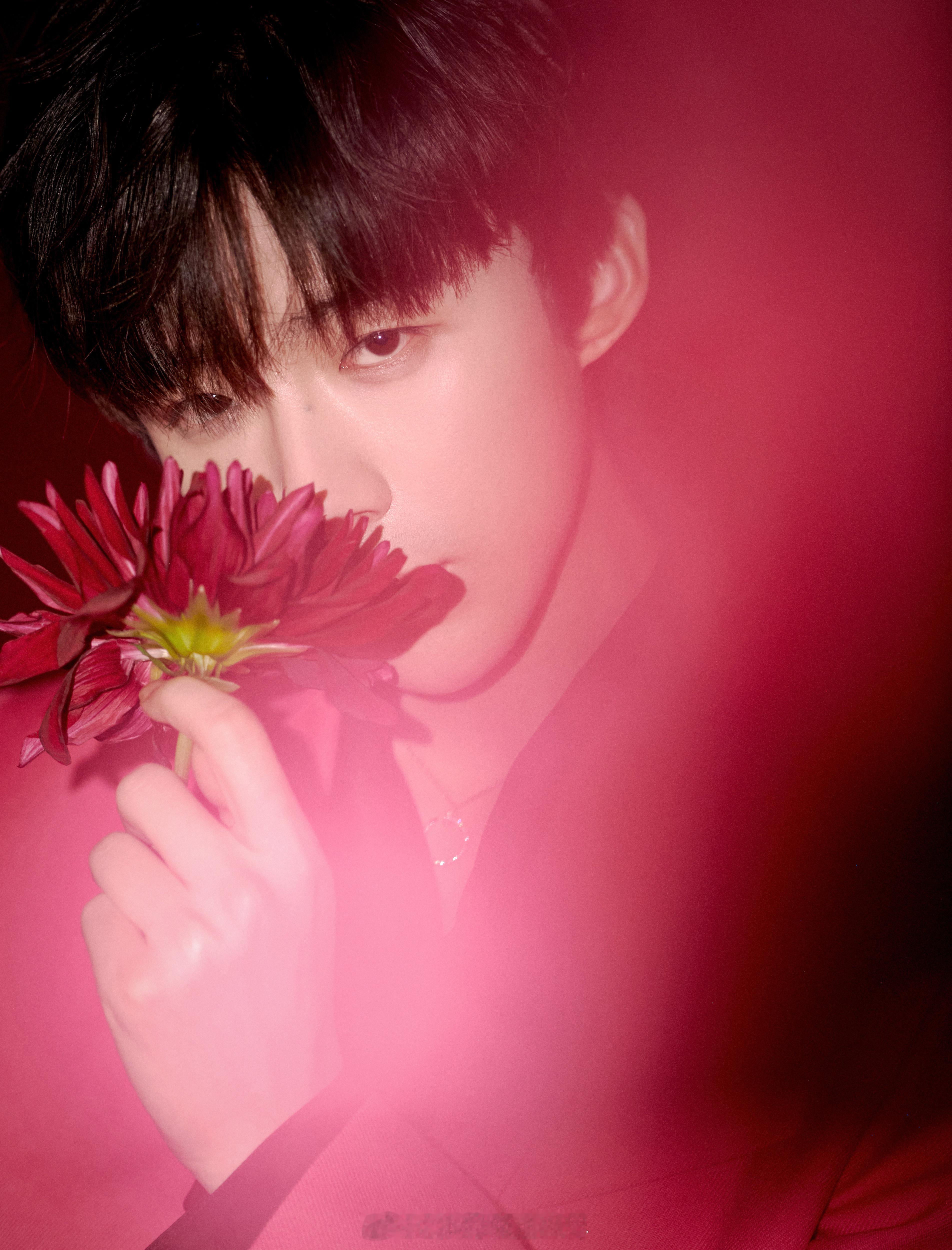 刘宇宁的2025巡演 🐾刘宇宁玫瑰丛生 🐾摩登兄弟 氤氲的红调光影里，抬手拈