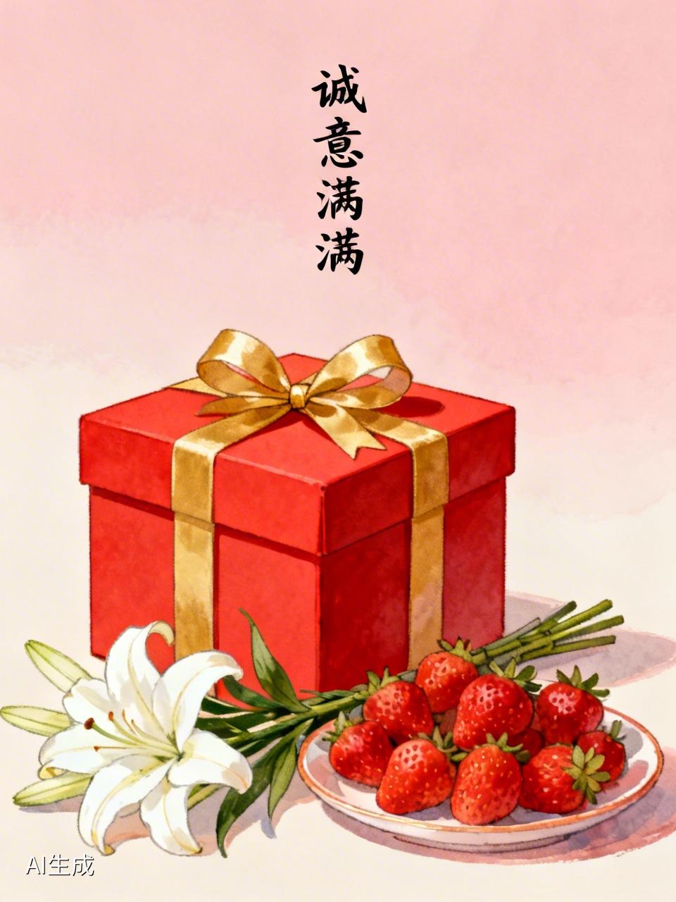 这礼品也太贵重了吧，一看就是带着满满的诚意来的，这准女婿实在又靠谱，真不错！