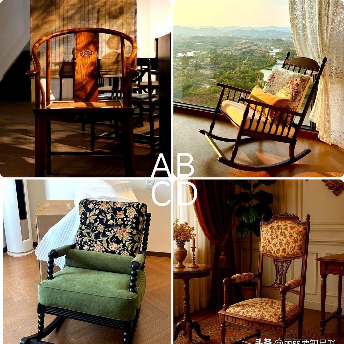 朋友圈又冒出一条“选椅子测福气”的图文，配色粉嫩，文案直接上来一句“你是苦命人”