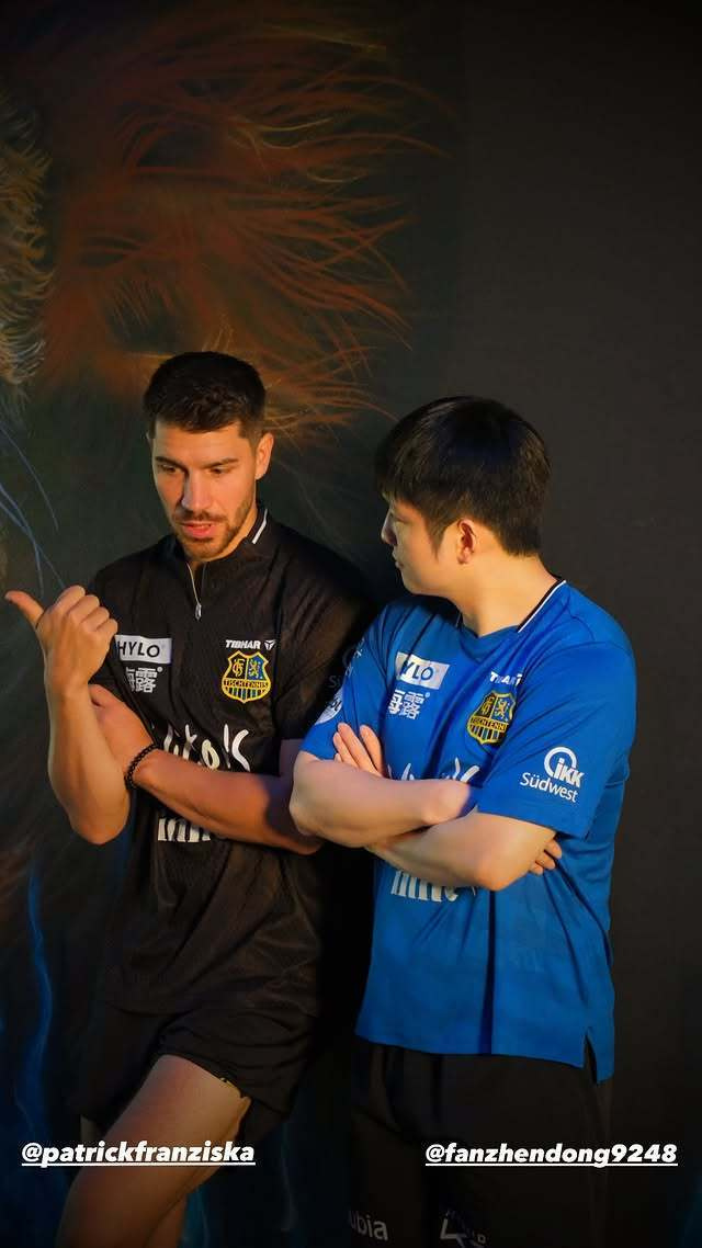 #小弗说和樊振东当队友是年度高光#   和樊振东当队友是什么体验？德国乒协年度采