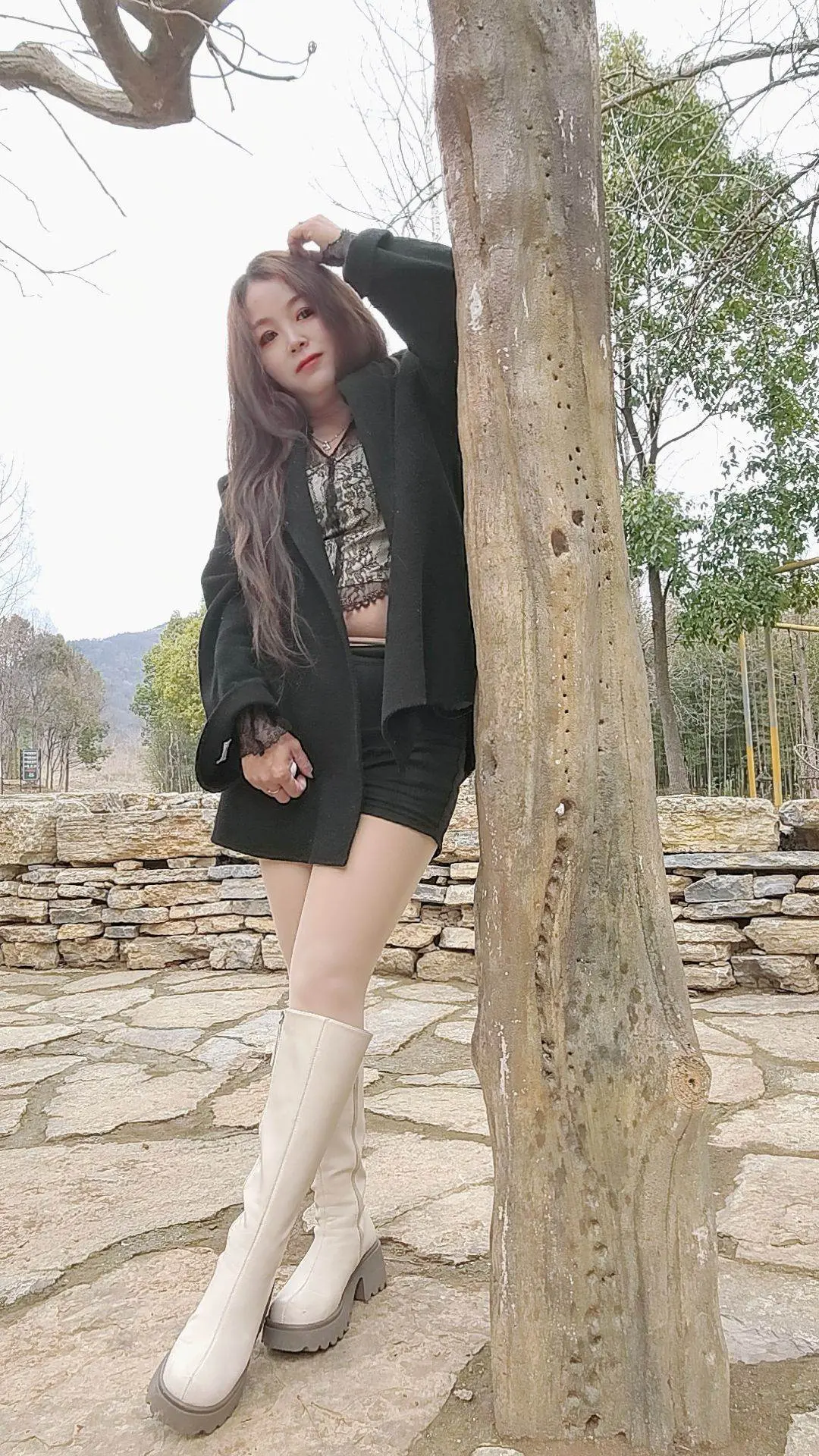 网红小姐姐跳舞   乡村姑娘