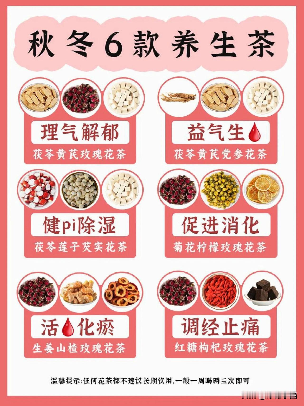 🍂品一杯养生花茶，享受宁静美好的时光
❄️小雪时节，养生花茶推荐，让温暖伴你整