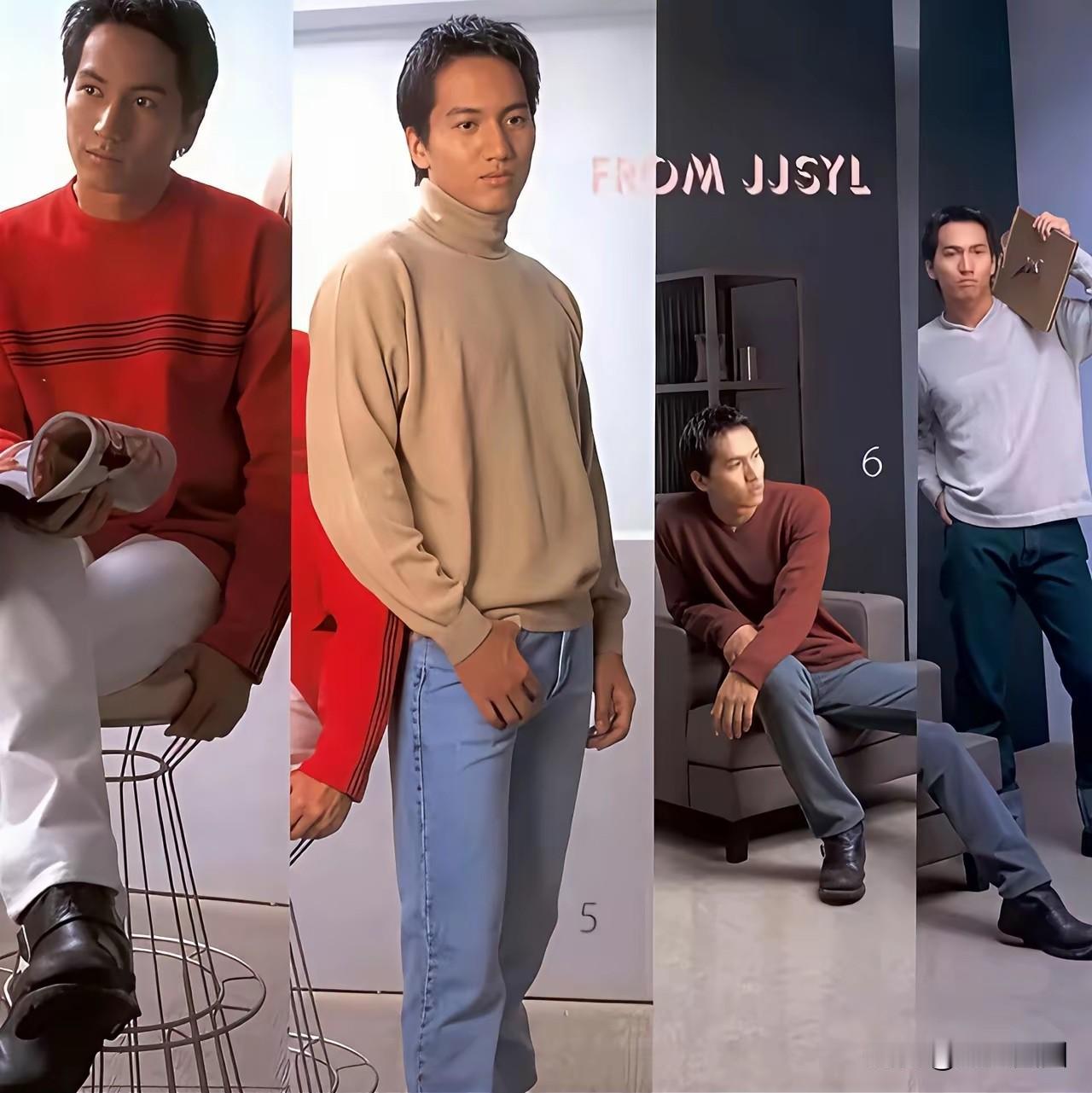 言承旭以《流星花园》道明寺的经典长发造型深入人心，那种微卷的“暴龙头”成了他的个