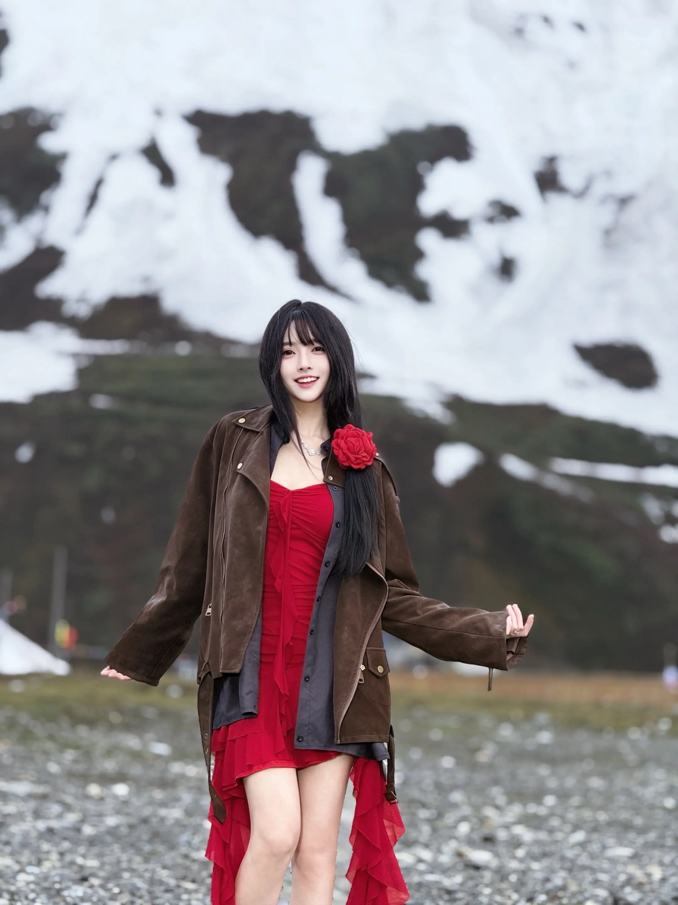 雪山也冻不住我的热烈