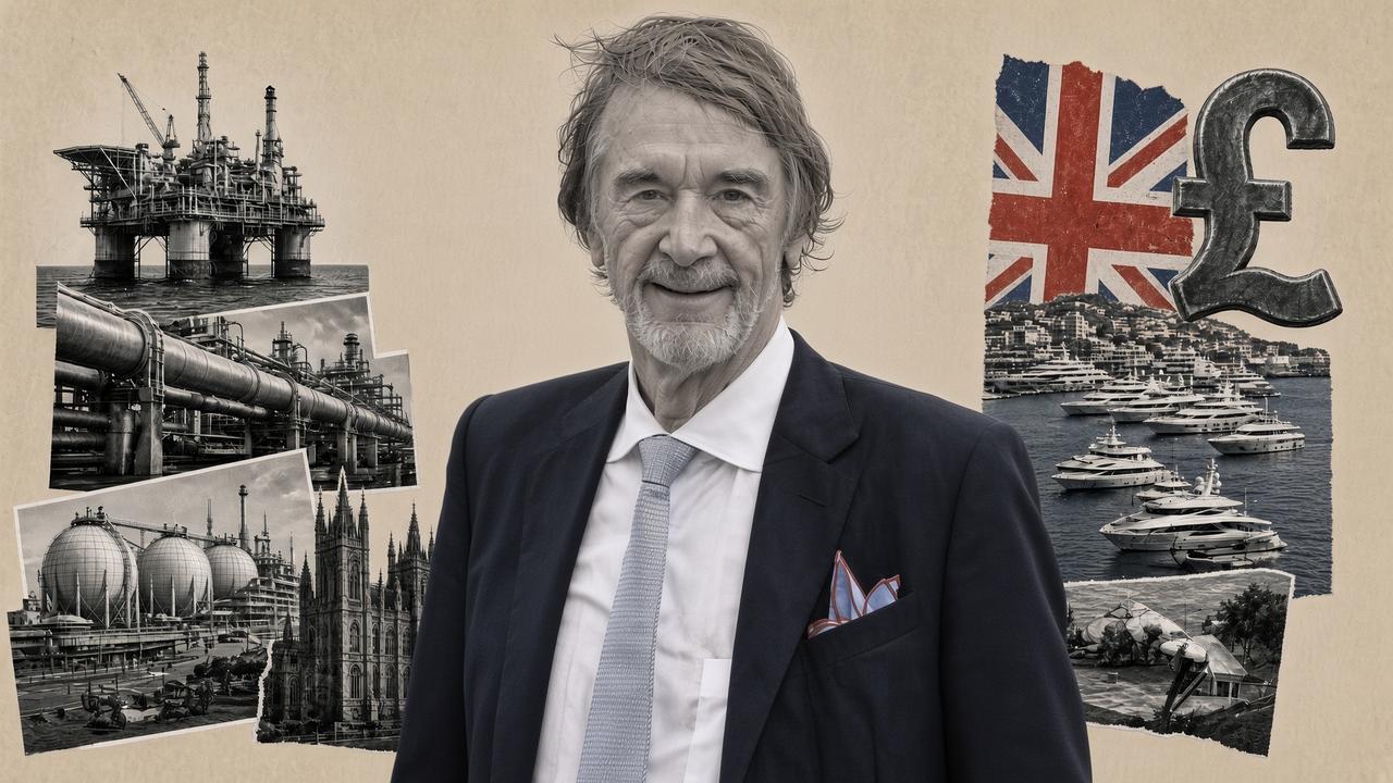 “英国正在走下坡路。”身家约150亿英镑的英国富豪、曼联股东吉姆·拉特克利夫，在