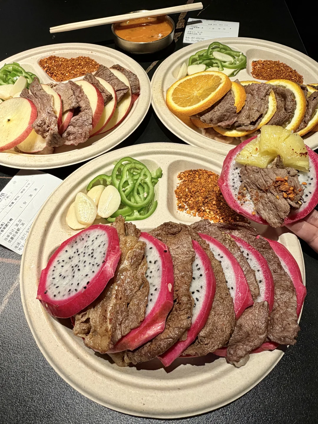 目前杭州top1好吃的水果烤肉！！！！