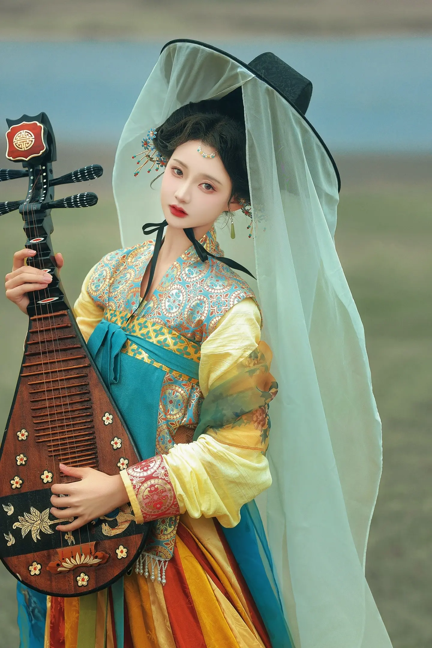 于梦中窥见大唐荣光...那天我做了一个绚丽的梦... 摄/后：我