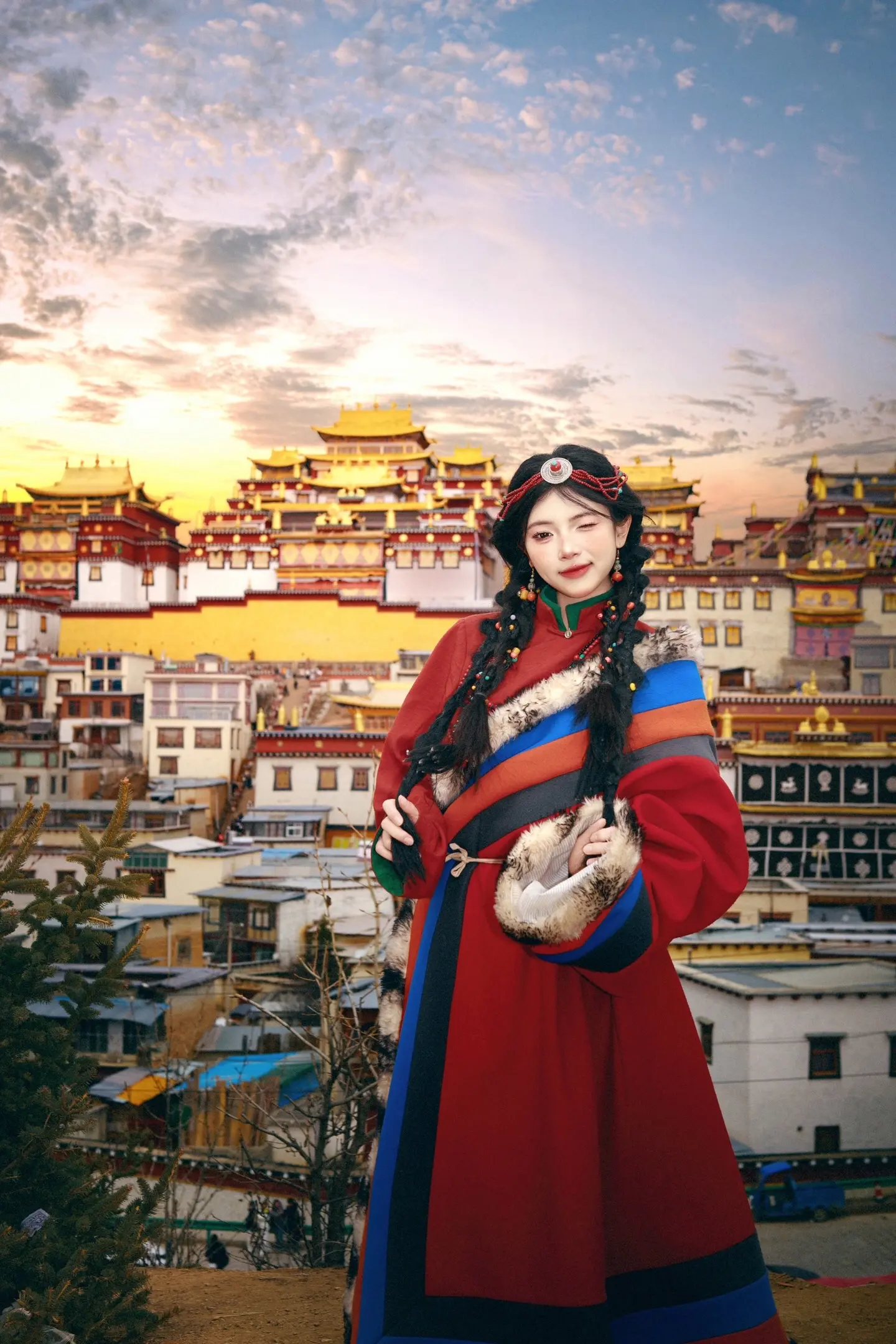 答应我！总要去一次香格里拉吧。拍一组超有氛围的藏服写真！