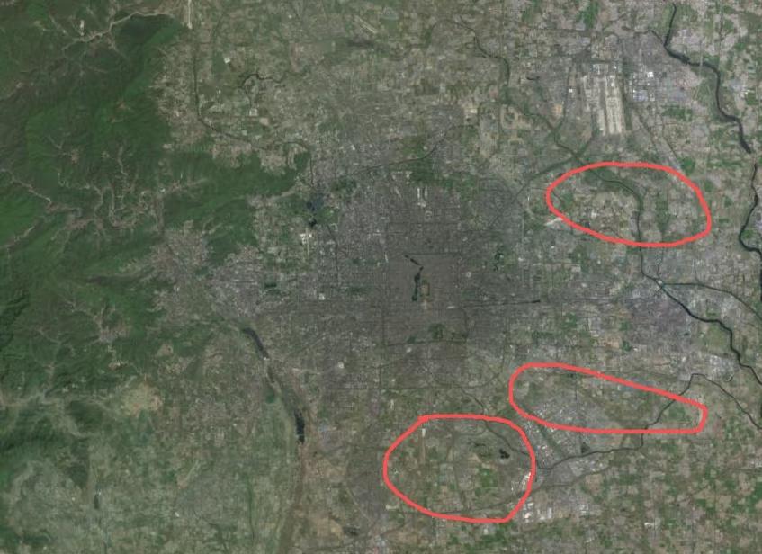 北京为什么五环之外留有大片空地也不盖房[捂脸]