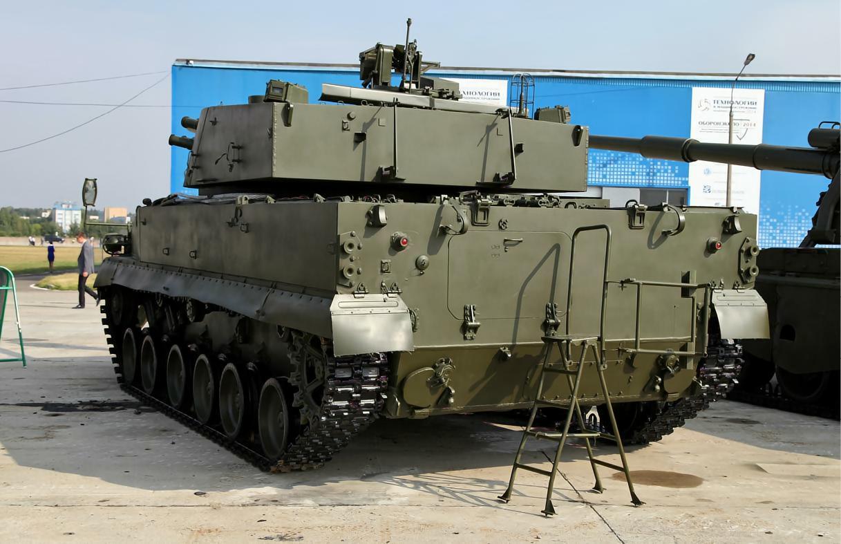 每天认识一件兵器 俄罗斯2S31自行迫榴炮2S31自行迫榴炮是俄罗斯于二十世纪九