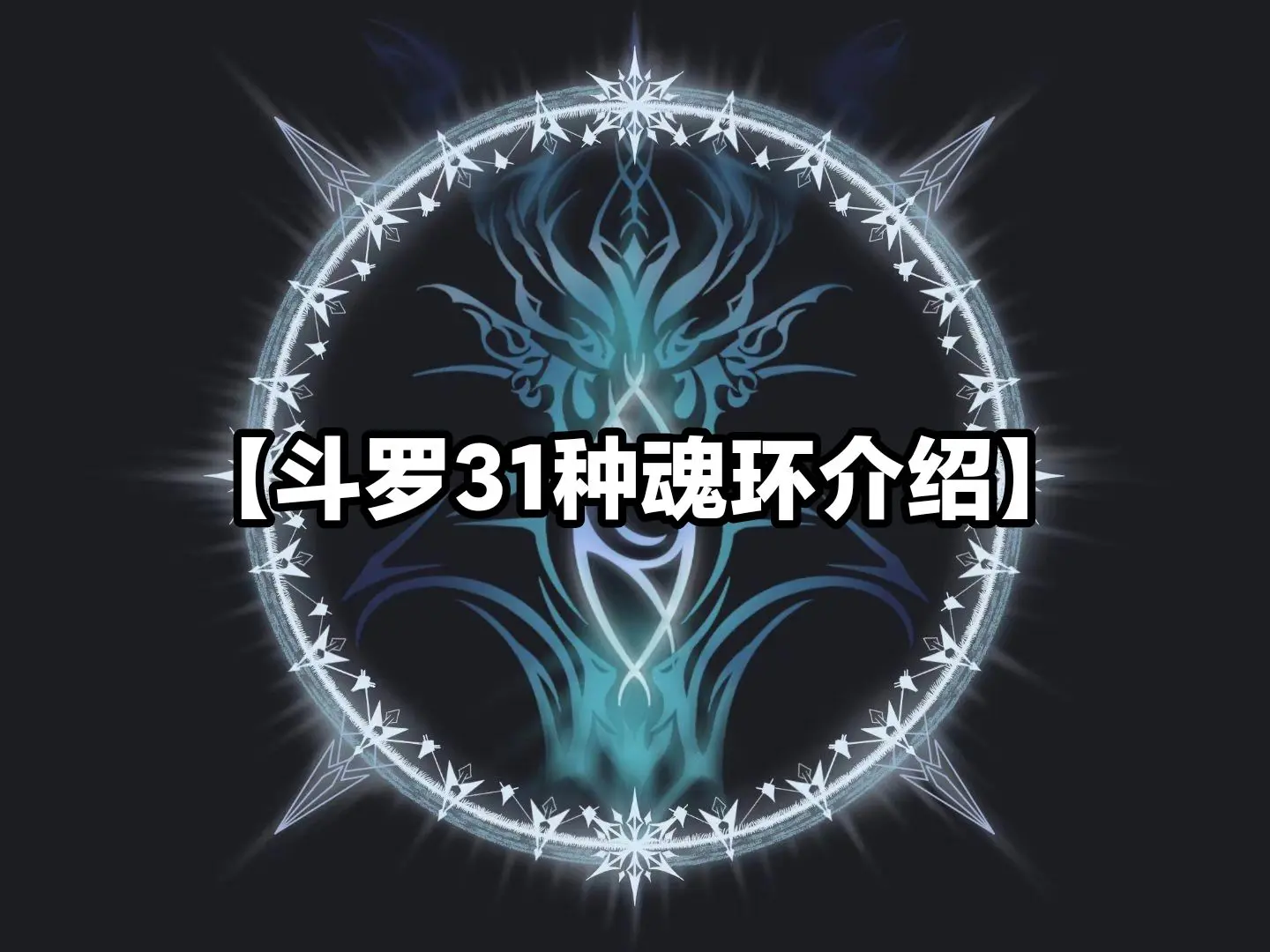 斗罗31种魂环介绍。