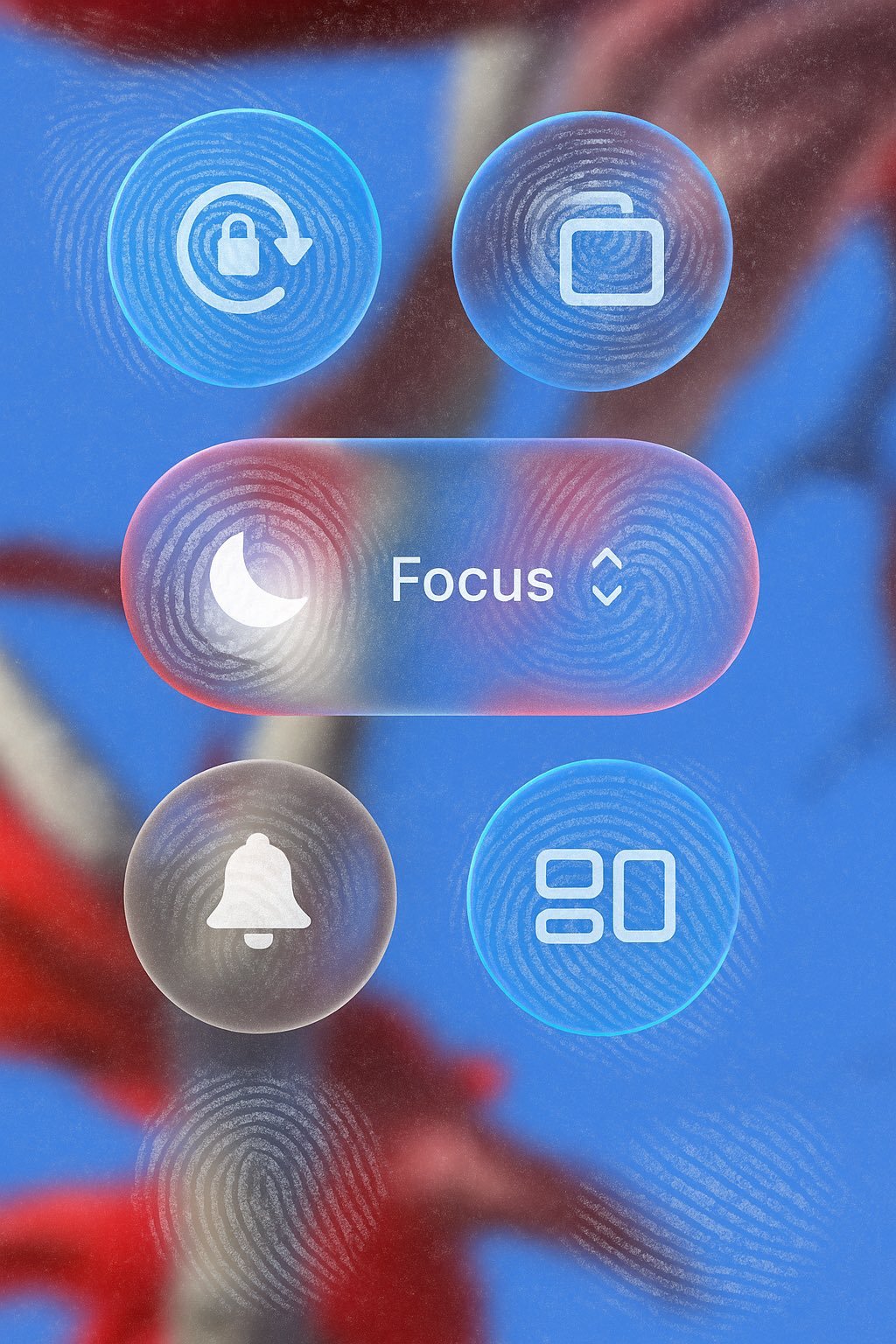 沾点指纹在 iOS 26 上怎样，苹果要是能把这种实时状态做出来，那就真牛逼了。