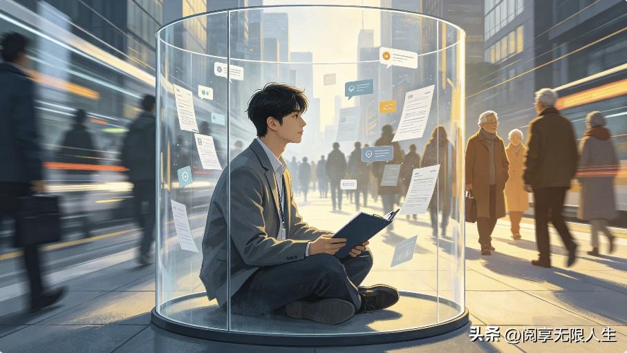 社会学家说：
“为什么现在总鼓励年轻人【正面刚】？因为现在是流民社会，老一辈是熟