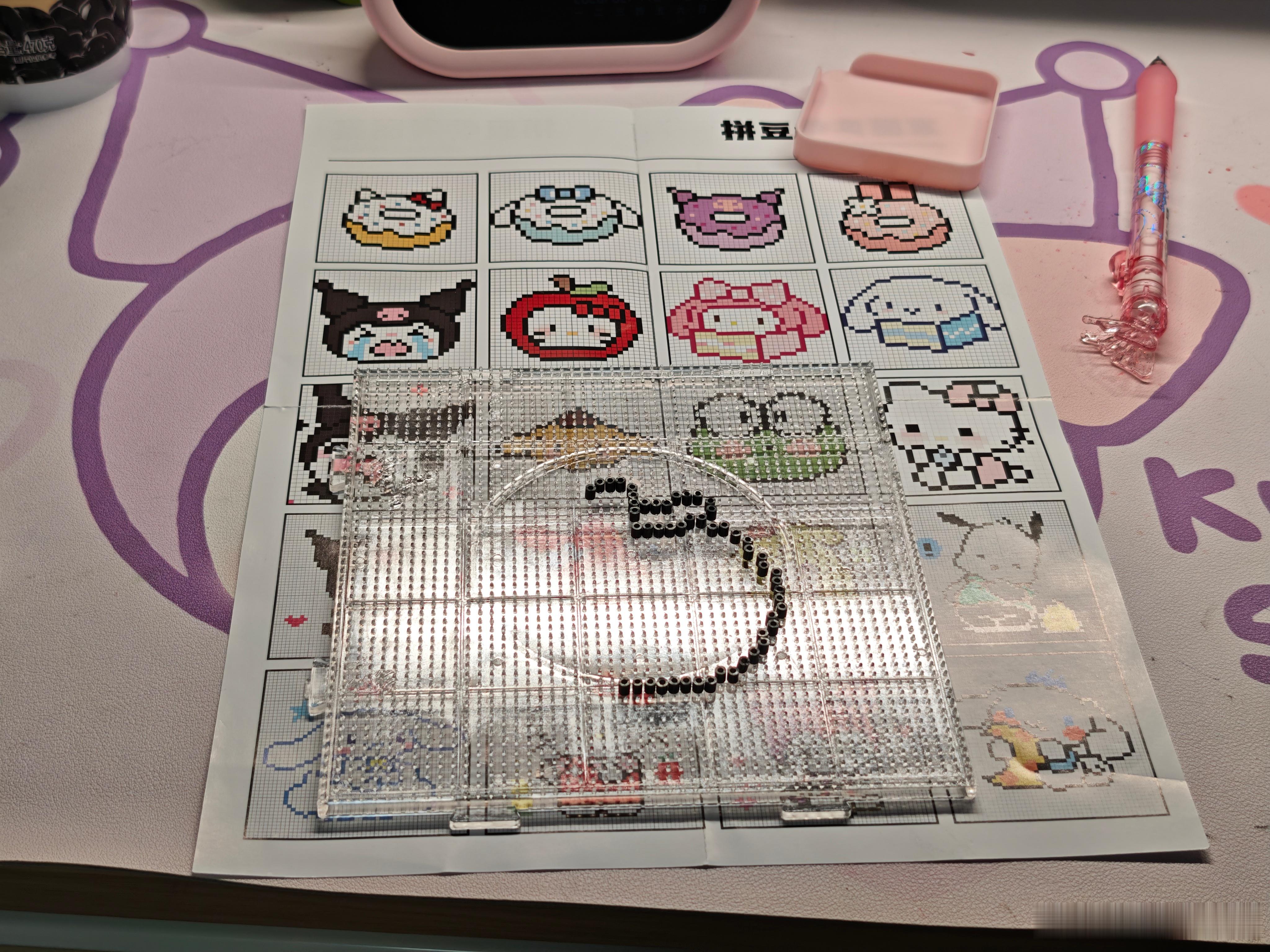 拼豆初体验～这手艺还行吧