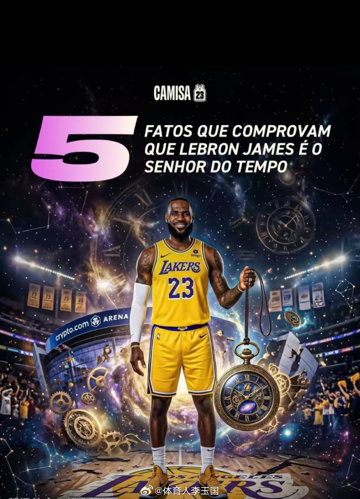 勒布朗·詹姆斯太可怕了：1、他已将人生的 54.4% 奉献给了 NBA2、他在N