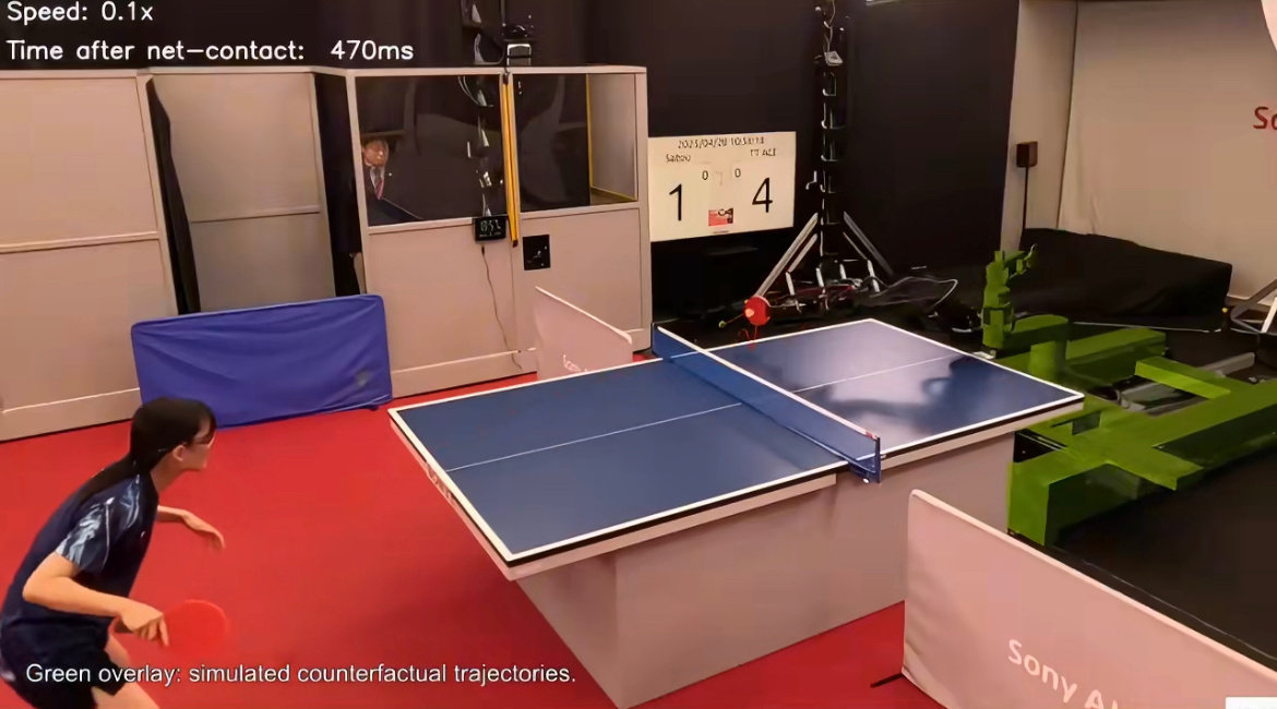 乒乓球机器人打败日本顶尖选手这个机器人也太大了吧，霸台了呀！靠的是工业级的机械臂