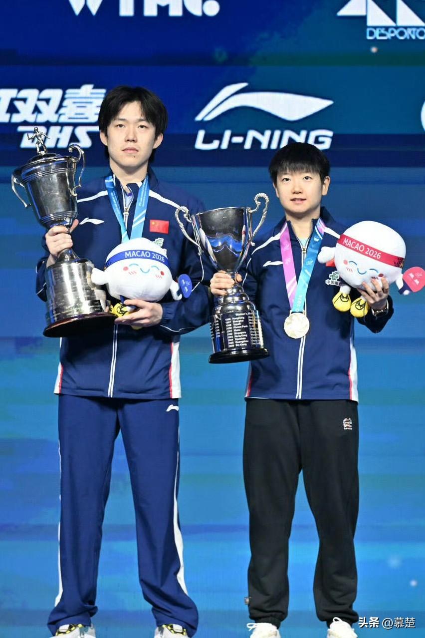 【莎头】祝贺2026澳门世界杯男单冠军王楚钦、女单冠军孙颖莎！