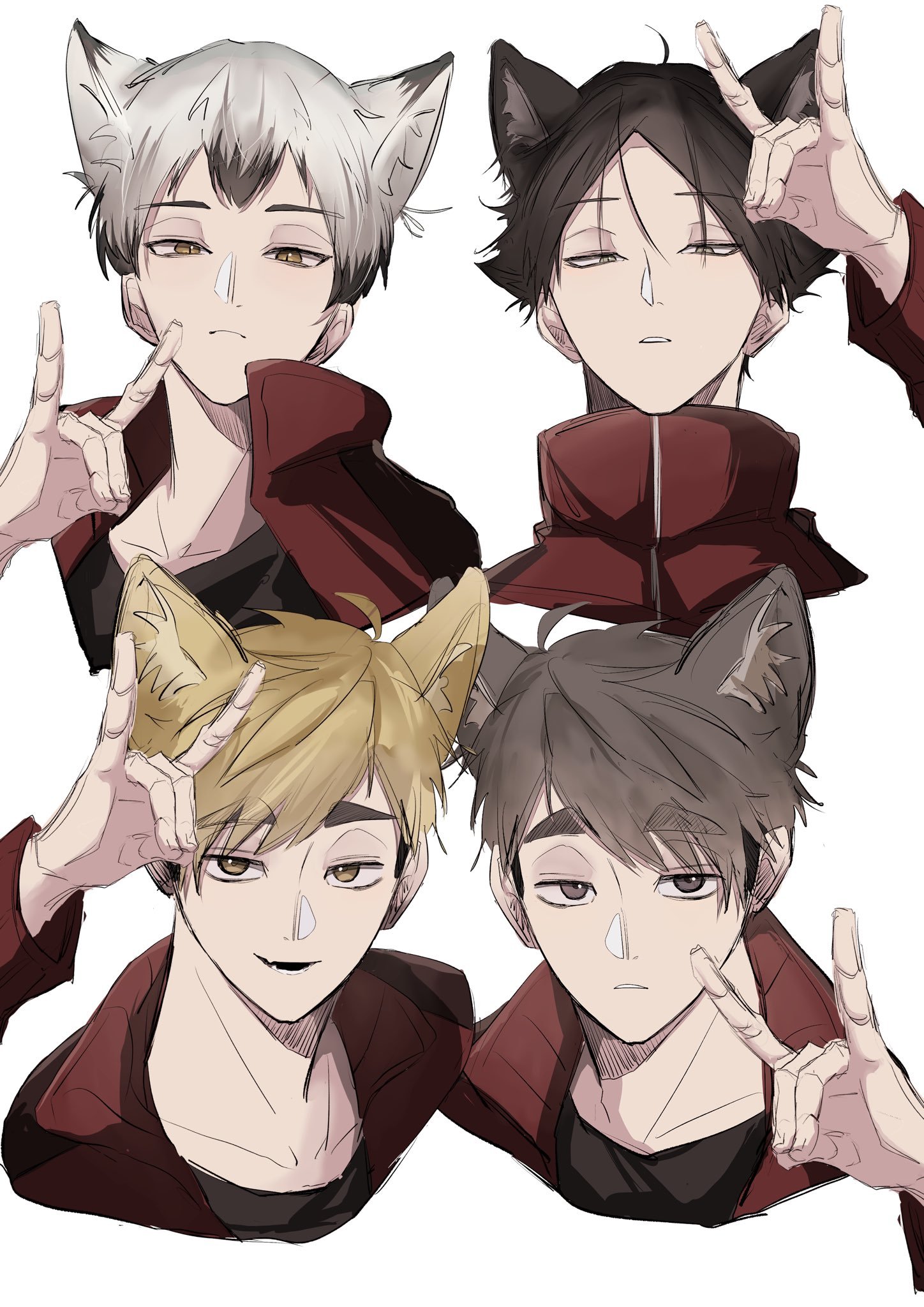 #排球少年[超话]##排球少年# 狐狸🦊x:warawarabeeeeb ​​