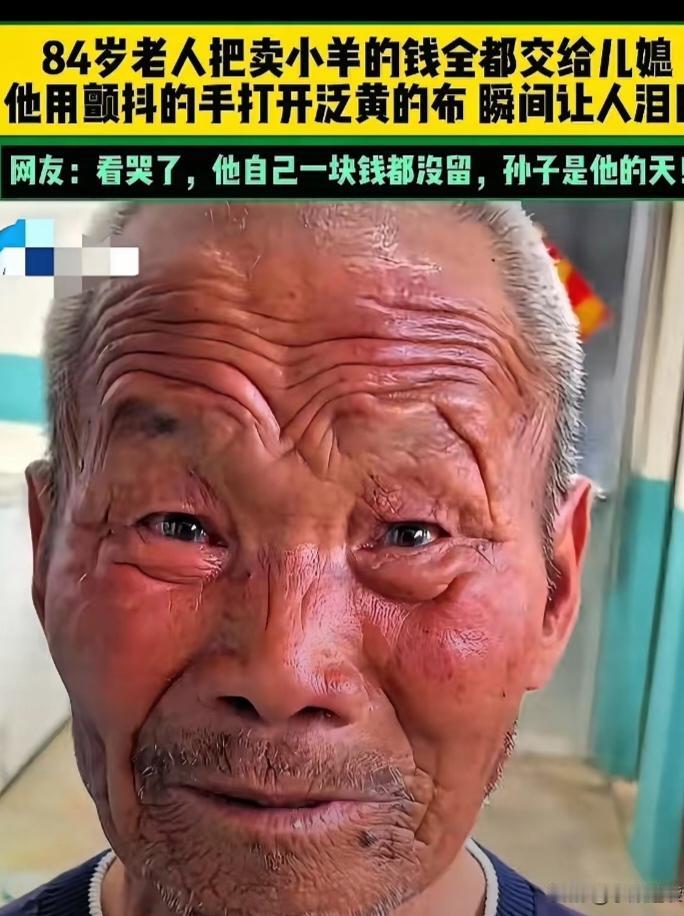 山东有位84岁的老人，卖掉家里的羊，问老人的理由，老人的回答让人泪目，老人的老伴