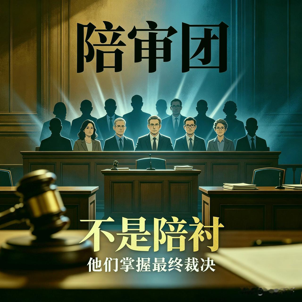 "陪审团"三个字坑了多少人？它根本不是陪衬，而是法庭里最狠的角色。

在人们的印